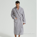 Luxury Hotel Thick 100% Cotton Terry Couple Bathrobe